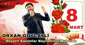 8 Mart Qadinlar Bayraminiz Mubarek