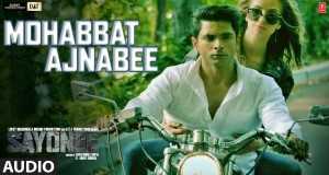 Mohabbat Ajnabee চিত্রসংগীত