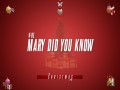 Mary Did You Know