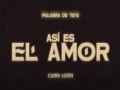 Así Es El Amor
