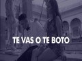 Te Vas O Te Boto
