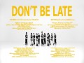 Don't Be Late