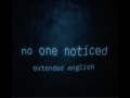 No One Noticed