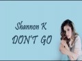 Don't Go